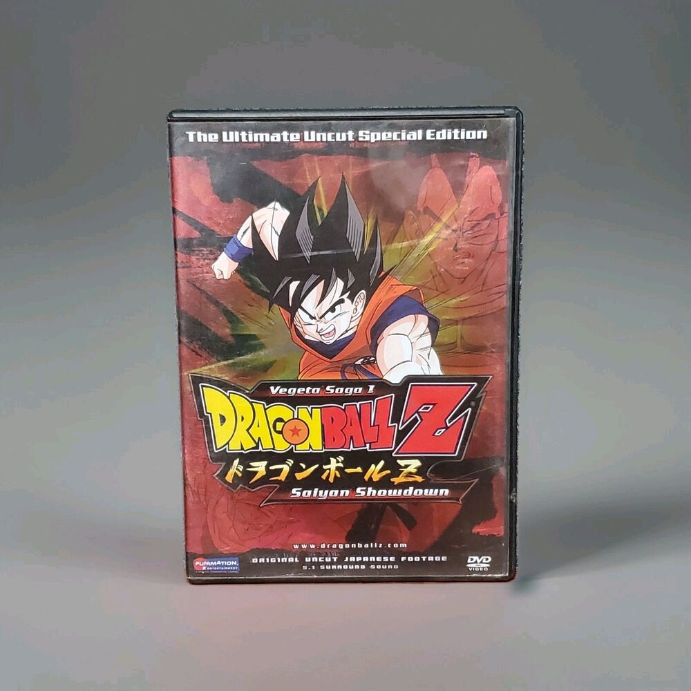 Dragon Ball Z - Vegeta Saga I: Saiyan Showdown (DVD, 2005, Uncut) Works VTG